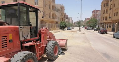 جهاز "الشروق": رفع كفاءة الطرق وتنسيق الموقع بمنطقتى إسكان المستقبـل والعائلى