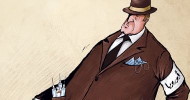 كاريكاتير اليوم.. أوروبا تواجه كورونا بسرعة التطعيم ضد الفيروس