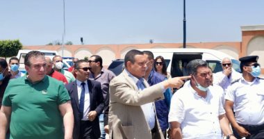 محافظ البحيرة يوجه برفع كفاءة شارعى النصر والضغط العالى.. صور