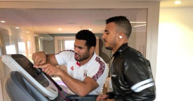 صور...لاب توب وتدريبات وجيم لمنتخب المصارعة فى بطولة بولندا الدولية 