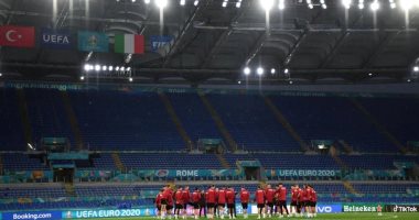 اللمسات الأخيرة فى استعدادات منتخبى إيطاليا وتركيا لمواجهة افتتاح يورو 2020
