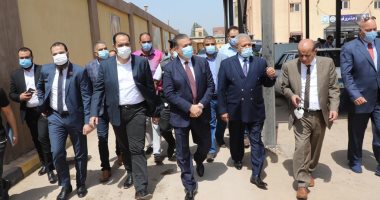 محافظ المنوفية يتفقد مرور قويسنا الجديد ضمن احتفال المحافظة بعيدها القومى
