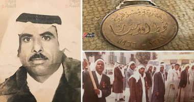 ورحل البطل الحقيقى لفيلم الممر.. "أبو منونة" من أبناء سيناء أدى أدوار بطولية فى جمع المعلومات عن العدو واقتحام مواقعه.. حصل على وسام نجمة سيناء.. وكرمه الرئيس السادات بمنحه نوط الامتياز من الدرجة الأولى.. صور