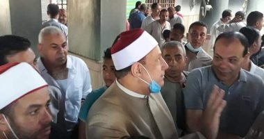 وكيل أوقاف الشرقية يتابع مسجد القراموص بعد حريقه ويأمر بسرعة ترميمه