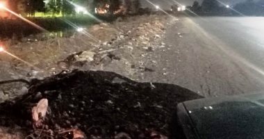انقلبت سيارة الزفة فى الترعة.. أول صور لمكان حادث مصرع عروسين بالشرقية
