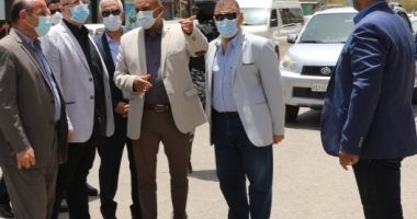 محافظ بنى سويف يوجه بتجميل ميدان الشهيد "محمد هارون"