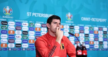 يورو 2020.. كورتوا: حان الوقت لكتابة قصة رائعة ومواجهة روسيا معقدة