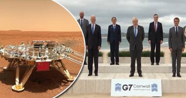 صور العالم هذا المساء.. استشهاد فلسطينى وإصابة 8 آخرين برصاص الاحتلال الإسرائيلى جنوب نابلس.. انطلاق قمة مجموعة السبع وسط تصميم على مواجهة الأزمات العالمية.. الصين تترك "بصمتها" وترفع علمها على كوكب المريخ