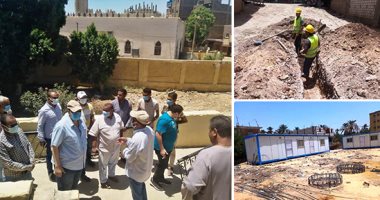 "حياة كريمة" مشروعات ضخمة تعمر قرى الريف المصرى وعصر جديد من الحياة.. إقامة صرف صحى ومحطات مياه وكهرباء وتبطين ترع وإنشاء مجمعات خدمية.. وانطلاق قوافل طبية وصحية وسكانية فى كل مكان.. صور