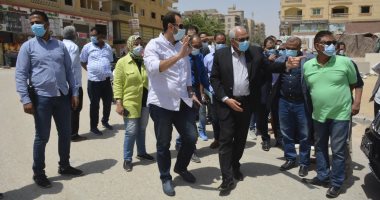 محافظة الجيزة ترصف طريق التجنيد بتكلفة 25 مليون جنيه وتحسن خدمات هضبة الأهرام