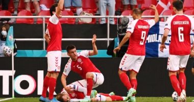 الاتحاد الأوروبى يعلن استئناف لقاء الدنمارك وفنلندا بعد استقرار حالة إيركسن