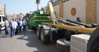 محافظ الدقهلية: محطة متحركة لنقل القمامة لمصانع التدوير بتكلفة 30 مليون جنيه