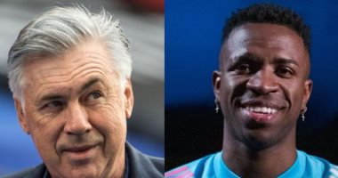 أنشيلوتي يحسم موقف فينسيوس مع ريال مدريد