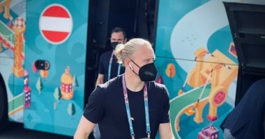 يورو 2020.. وصول منتخب النمسا إلى الملعب لمواجهة مقدونيا "صور "