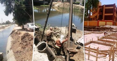 "حياة كريمة" تدعم تنمية المراكز الأكثر فقرًا ومعالجة نقص الخدمات بها.. 435 مشروعا بالغربية بتكلفة 1.9 مليار جنيه.. طلمبات ومولدات لمرفق مياه الوادى الجديد بـ52 مليون جنيه.. ومشروعات مجمع الخدمات بالأقصر.. صور