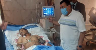 خروج 12 مصابا واستمرار حجز 8 مصابين فى حادثى الصحراوى والعلاقى بأسوان