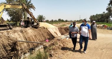 استكمال مشروعات تأهيل الترع واستبدال كوبرى ترعة السلامية بمدينة الطود بالأقصر