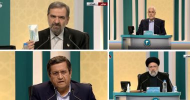 الاتهامات عنوان مناظرة انتخابات إيران الأخيرة.. المرشحون يقروا بتفشى الفساد والمحسوبية.. "همتى" للمتشددين: أنتم سبب البطالة والعالم لن يتعامل معكم.. و"رضائى": الاتفاق النووى مهم وسأجبر أمريكا على إلغاء العقوبات