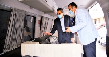 لأهالى محافظة الغربية.. بدء عمل سيارة المركز التكنولوجى المتنقل