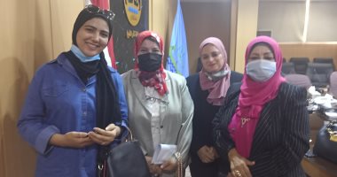 رئيس جامعة كفر الشيخ ومستشار وزير التعليم يفتتحان 5 معارض لطلاب تربية نوعية