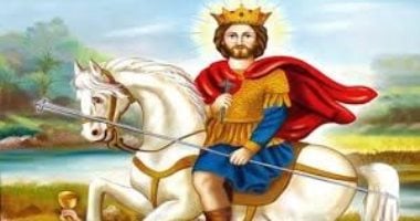 الكنيسة الأرثوذكسية تحتفل بذكرى وفاة القديس أبسخيرون القلينى.. الإمبراطور الرومانى دقلديانوس أمر بقطع ذراعه لرفضه التعبد للأوثان.. ونقل الكنيسة من كفر الشيخ إلى المنيا.. ويوجد بكنيسته سارى وبكرة مركب أثرية..صور