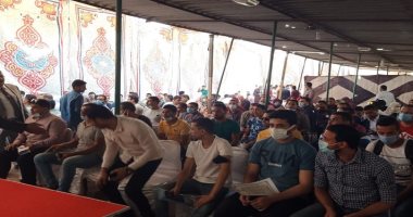شاهد لحظة تقديم شباب الضبعة أوراقهم لوظائف المحطات النووية