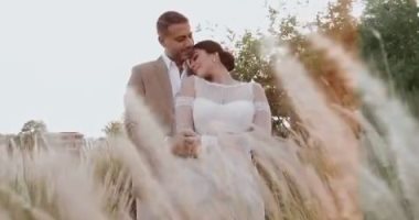 محمد فراج فى أول تعليق بعد زفافه: "الحمد لله حب حياتى بقت شريكة حياتى"