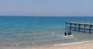 منظر خلاب.. شاهد شواطئ العين السخنة الهادئة بالسويس.. لايف