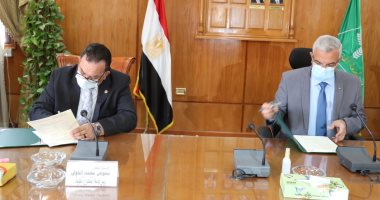 بروتوكول تعاون لتقديم رعاية صحية متميزة بين جامعة المنصورة الجديدة والمنوفية 