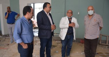رئيس نقابة المهندسين بالإسكندرية تعلن تطوير مبنى نادى الشاطبى .. صور