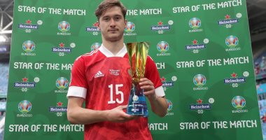 يورو 2020.. ميرانشوك أفضل لاعب في فوز منتخب روسيا على فنلندا