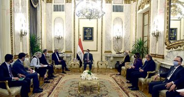 رئيس الوزراء للمبعوث الرئاسى الأمريكى: ملفات البيئة لم تعد ترفاً ومصر أخذتها بالجدية.. صور