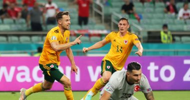 منتخب ويلز يزيد معاناه تركيا فى يورو 2020 بثنائية ويقترب من التأهل.. فيديو
