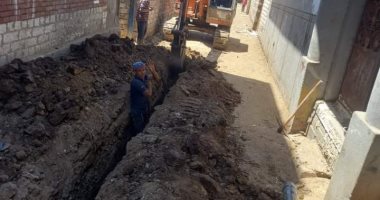 حياة كريمة.. تنفيذ مشروع الصرف الصحى بكفر عبد الخالق فى العدوة بتكلفة 40 مليون جنيه 