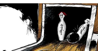 الإطاحة بنتنياهو من الحكومة الإسرائيلية في كاريكاتير "الشرق الأوسط"