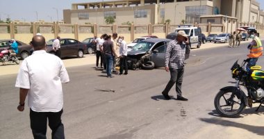 النيابة تستمع للشهود وتأمر بتفريغ كاميرات حادث دهس عامل بمدينة نصر.. صور