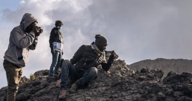 قياس نبض بركان "نيراجونجو" في جمهورية الكونجو.. ألبوم صور