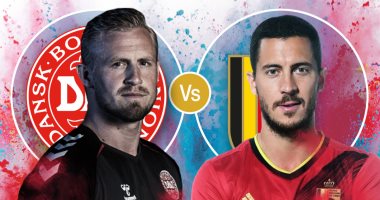 يورو 2020..التشكيل الرسمي لمواجهة منتخب الدنمارك ضد بلجيكا