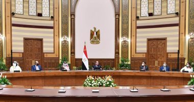 الرئيس السيسى يعرب عن تقديره لدعم الأشقاء العرب ومساندتهم لمصر بقضية سد النهضة