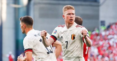 يورو 2020.. دى بروين يسجل هدف منتخب بلجيكا الثانى ضد الدنمارك.. فيديو