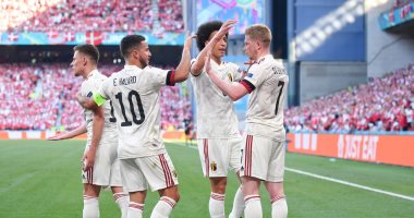 ترتيب المجموعة الثانية في يورو 2020.. منتخب بلجيكا يتأهل لدور الـ16