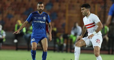 شيكابالا يخطف الأضواء على مقاعد بدلاء الزمالك أمام أسوان.. فيديو