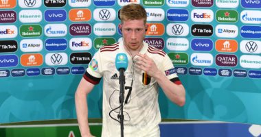 يورو 2020.. دي بروين: لدى بلجيكا ردة الفعل المناسبة ولم أبالغ بالاحتفال