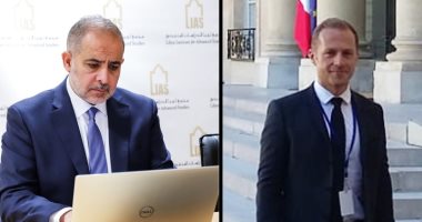 رئيس تكتل إحياء ليبيا يبحث مع المبعوث الفرنسي إجراء الانتخابات وإخراج المرتزقة