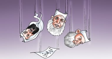كاريكاتير اليوم السابع.. سقوط الأقنعة عن تجار الدين بعد شهادة محمد حسين يعقوب بقضية "داعش إمبابة"