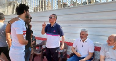 مدرب المنتخب يحضر ودية الزمالك مع فريق الأمل استعدادا للمقاصة.. صور
