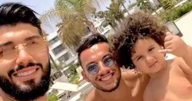 فرجانى ساسى فى "فسحة" مع صديقه بمنتخب تونس مصطفى الطالبى قبل عودته للزمالك