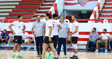الزمالك يتقدم على الأهلي 2 / 0 فى نهائي كأس مصر للكرة الطائرة