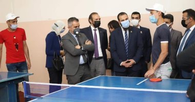وفد من تنسيقية شباب الأحزاب يزور مركز لتأهيل المتعافين من الإدمان بالمنيا