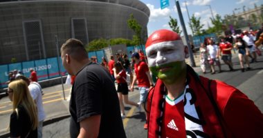 يورو 2020.. جماهير المجر ترد على فرنسا بحشد مكثف أمام "بوشكاش أرينا"